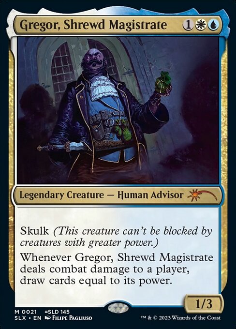 Gregor, Shrewd Magistrate - Nonfoil