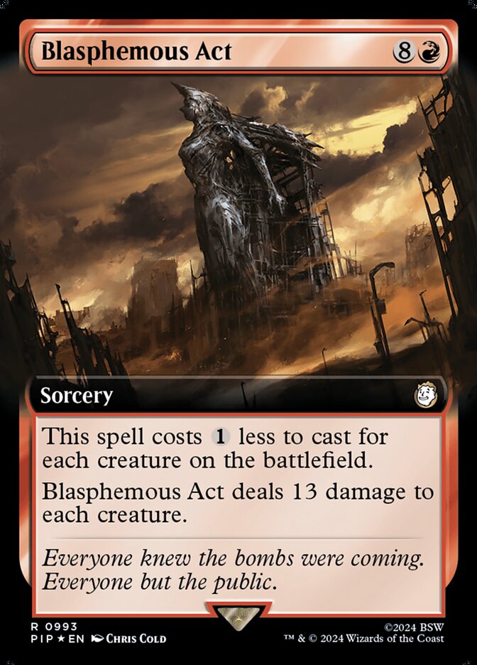 Blasphemous Act (Extended Art - Surge Foil)