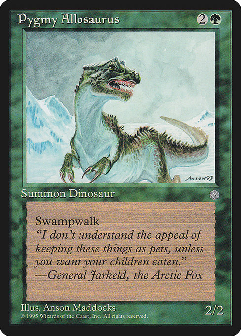 Pygmy Allosaurus - Nonfoil