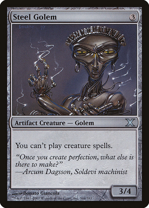 Steel Golem - Nonfoil