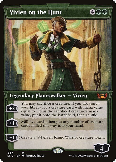 Vivien on the Hunt - Nonfoil