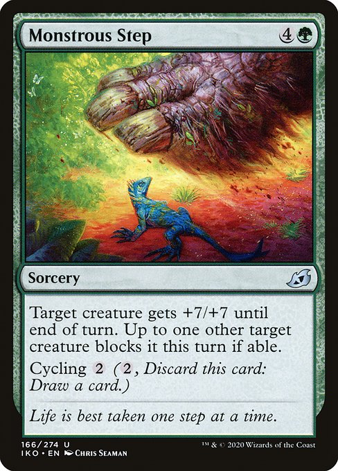Monstrous Step - Nonfoil