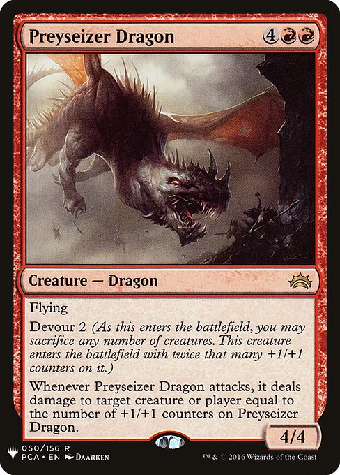 Preyseizer Dragon - Nonfoil