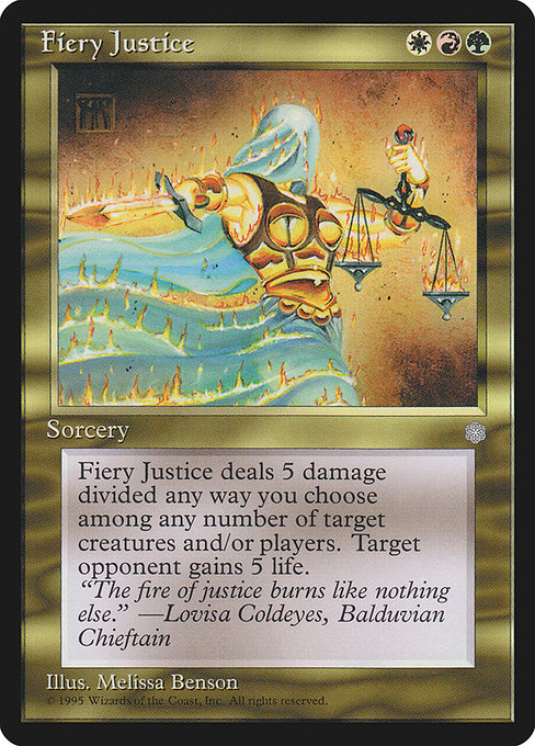 Fiery Justice - Nonfoil
