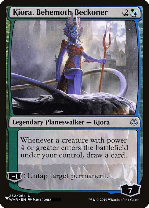Kiora, Behemoth Beckoner - Nonfoil
