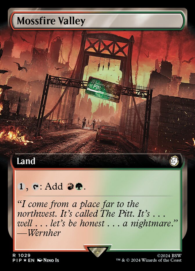 Mossfire Valley (Extended Art - Surge Foil)
