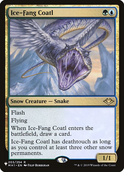 Ice-Fang Coatl - Nonfoil
