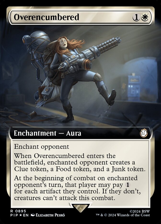 Overencumbered (Extended Art - Surge Foil)