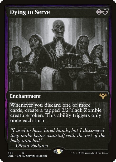 Dying to Serve - Nonfoil