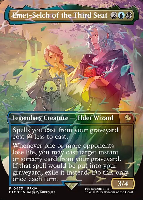 Emet-Selch of the Third Seat - Foil