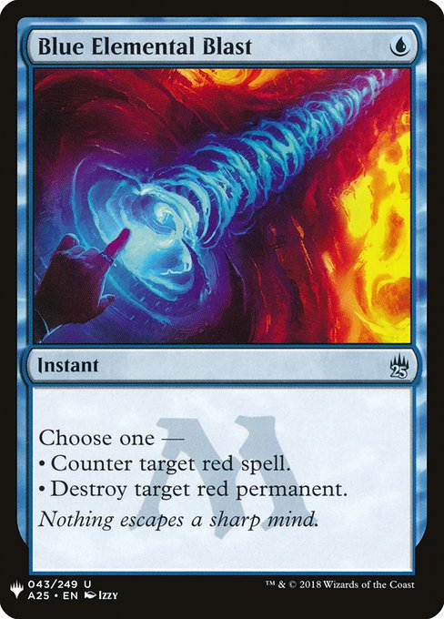 Blue Elemental Blast - Nonfoil