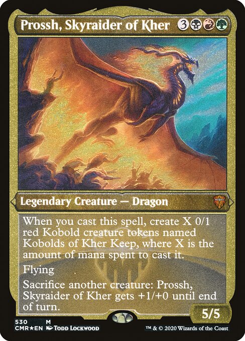 Prossh, Skyraider of Kher - Etched