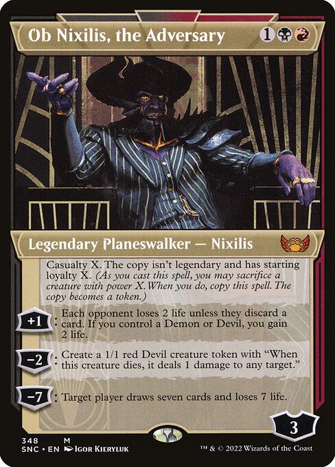 Ob Nixilis, the Adversary - Nonfoil