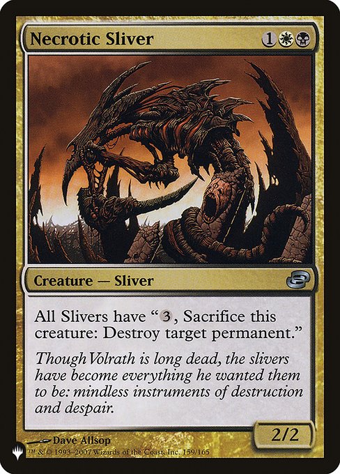 Necrotic Sliver - Nonfoil