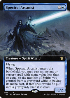 Spectral Arcanist (Extended Art)