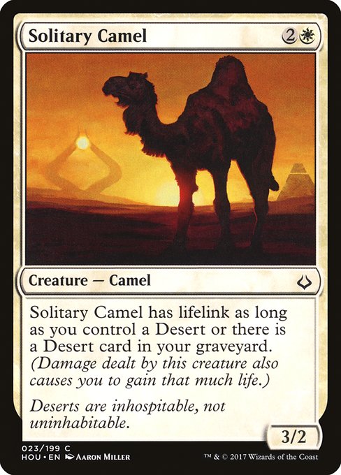 Solitary Camel - Nonfoil