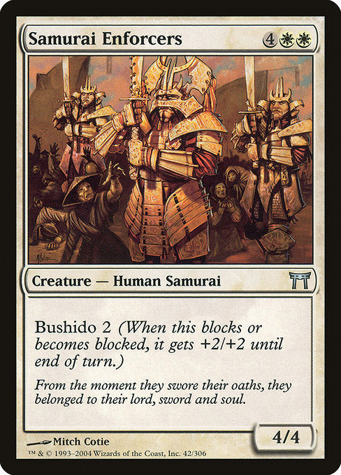 Samurai Enforcers - Nonfoil