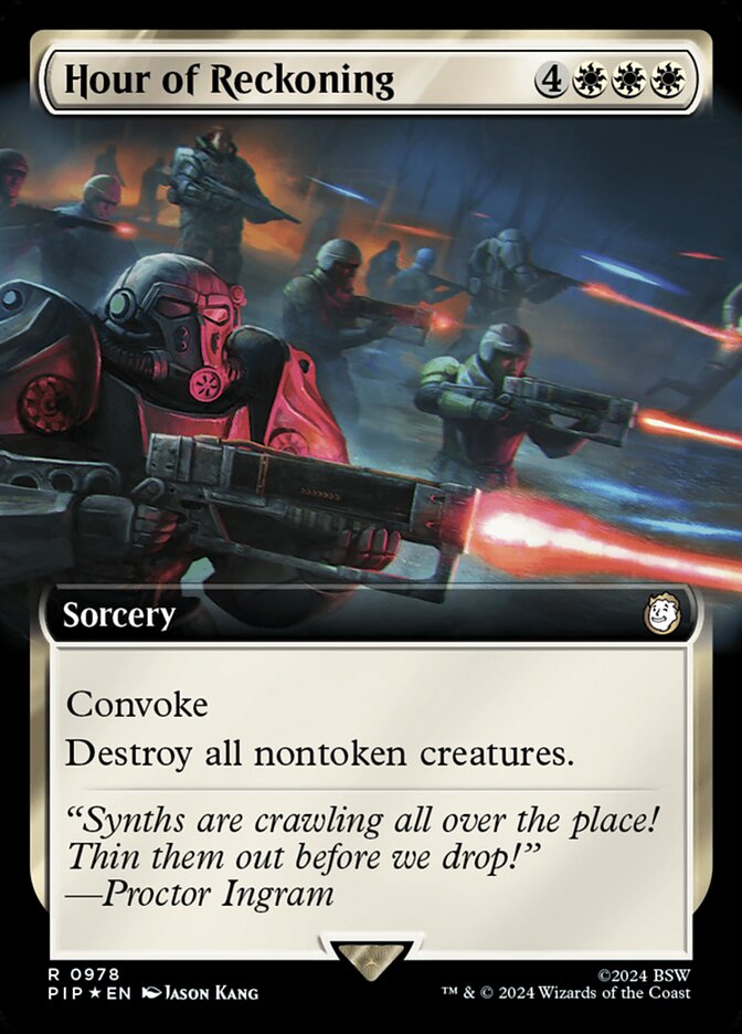 Hour of Reckoning (Extended Art - Surge Foil)