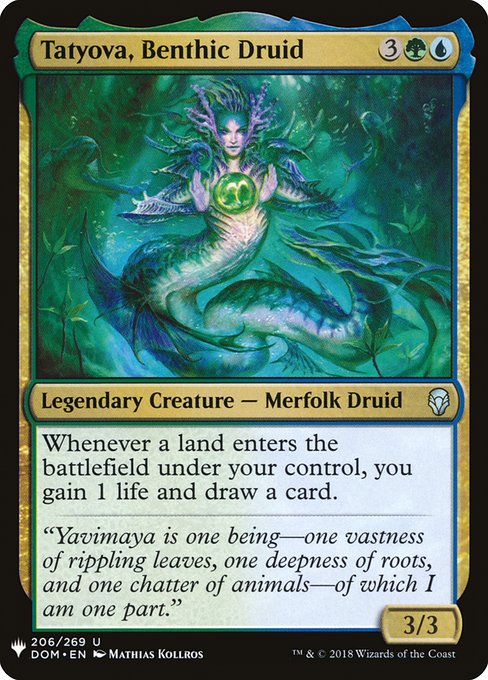 Tatyova, Benthic Druid - Nonfoil