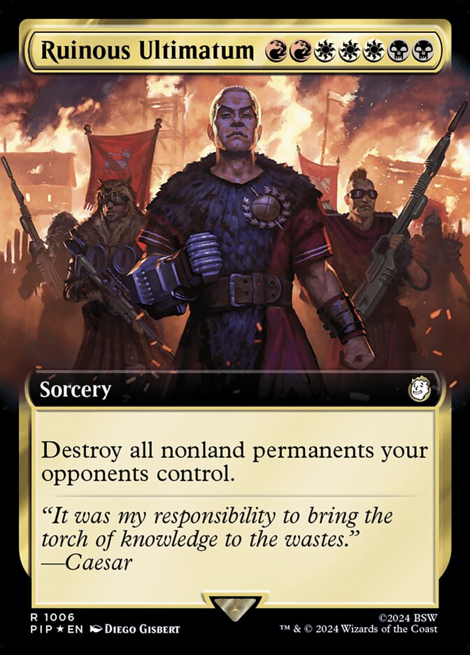 Ruinous Ultimatum (Extended Art - Surge Foil)