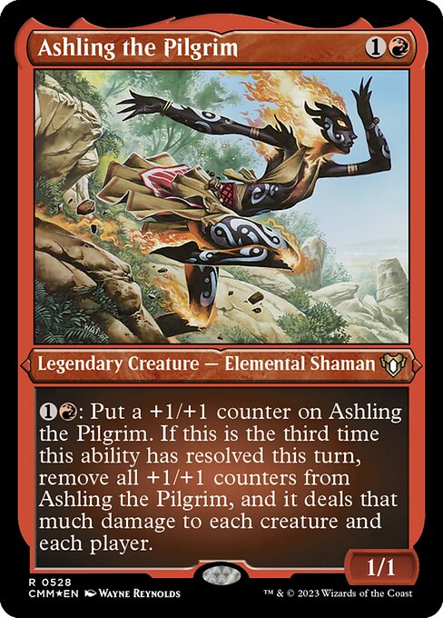 Ashling the Pilgrim - Etched