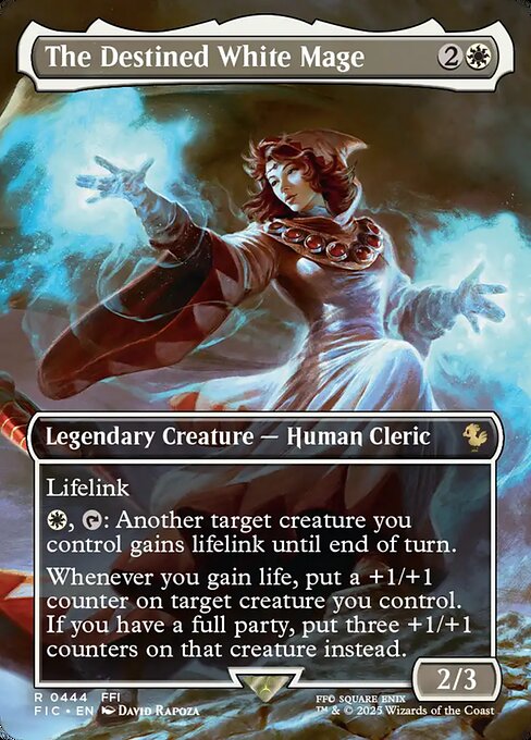 The Destined White Mage - Nonfoil