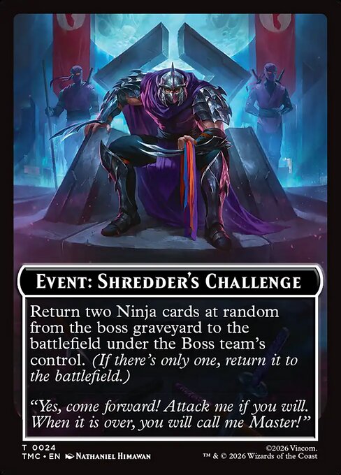 Event: Shredder's Challenge - Nonfoil