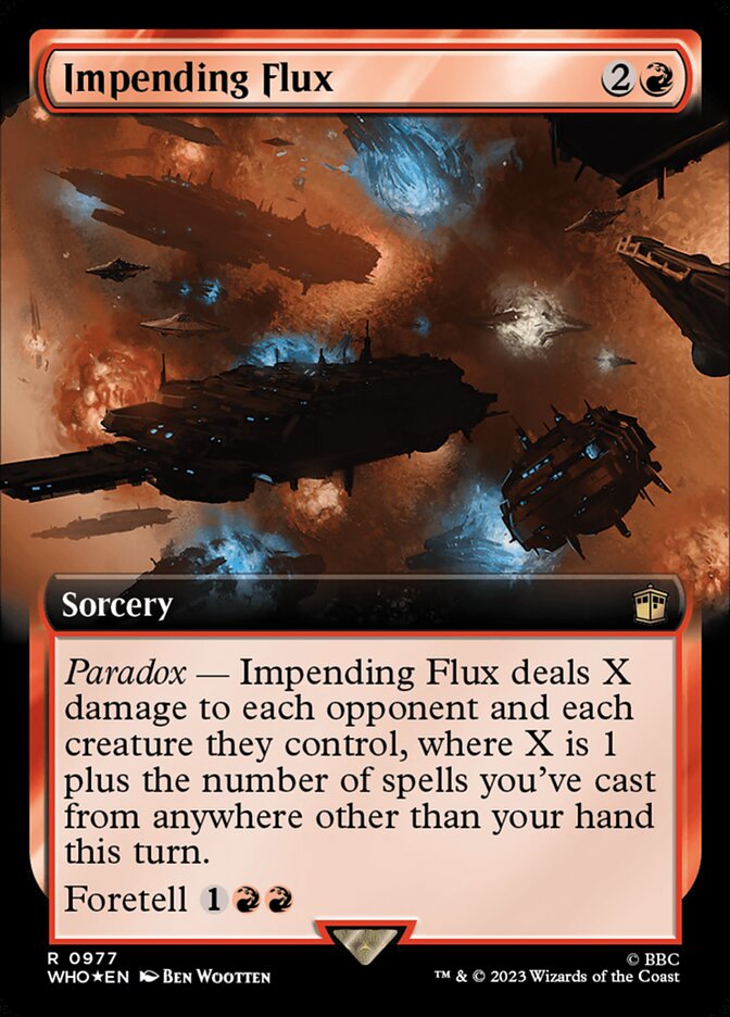 Impending Flux (Extended Art - Surge Foil)