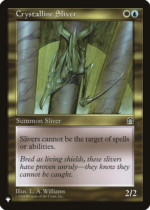 Crystalline Sliver - Nonfoil