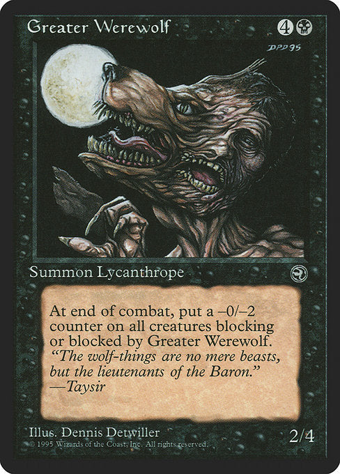 Greater Werewolf - Nonfoil