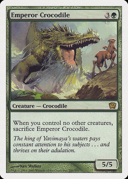Emperor Crocodile - Nonfoil