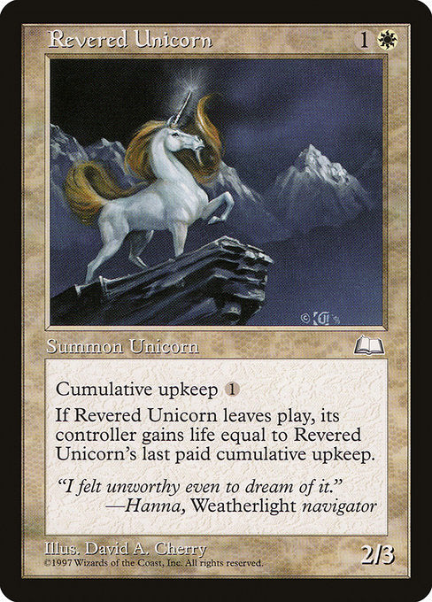Revered Unicorn - Nonfoil