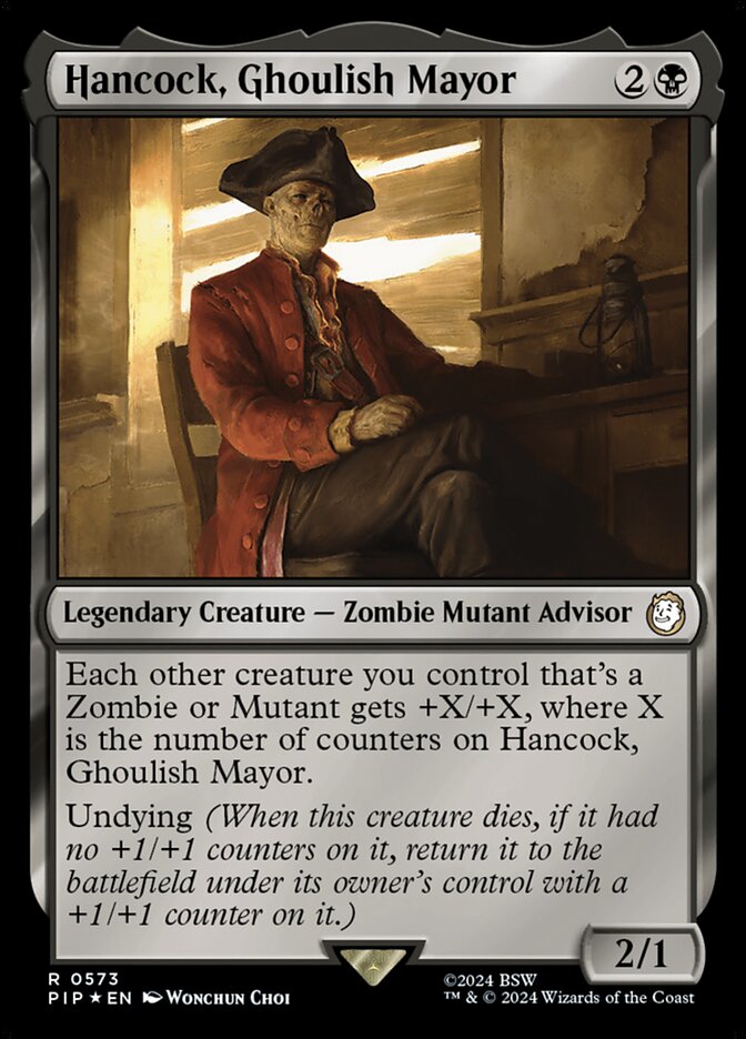 Hancock, Ghoulish Mayor (Surge Foil)