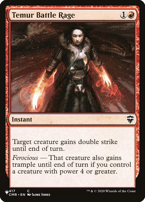 Temur Battle Rage - Nonfoil