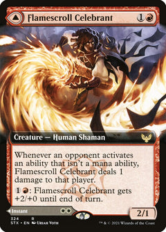 Flamescroll Celebrant // Revel in Silence (Extended Art)