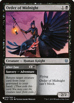 Order of Midnight // Alter Fate (ELD-99)