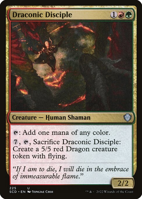 Draconic Disciple - Nonfoil