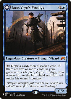 Jace, Vryn's Prodigy // Jace, Telepath Unbound (ORI-60)