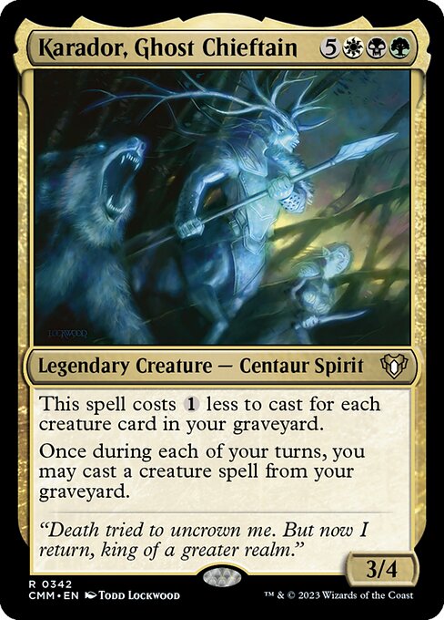 Karador, Ghost Chieftain - Nonfoil