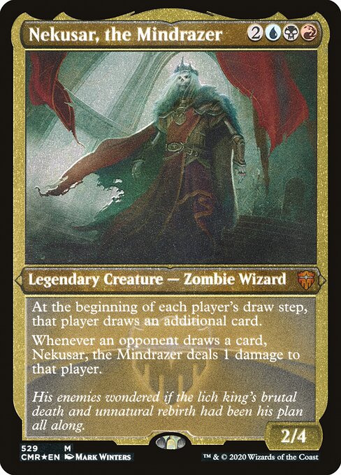 Nekusar, the Mindrazer - Etched