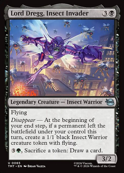 Lord Dregg, Insect Invader - Nonfoil