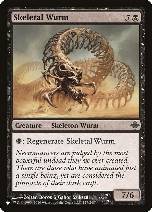 Skeletal Wurm - Nonfoil