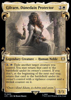 Gilraen, Dúnedain Protector (Scroll Showcase)