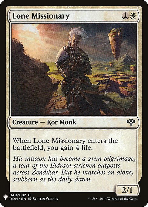 Lone Missionary - Nonfoil