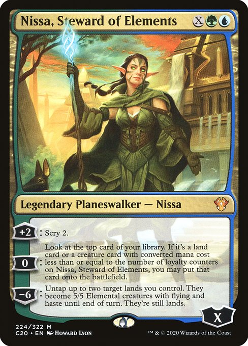 Nissa, Steward of Elements - Nonfoil