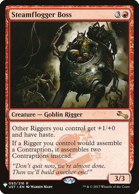 Steamflogger Boss - Nonfoil