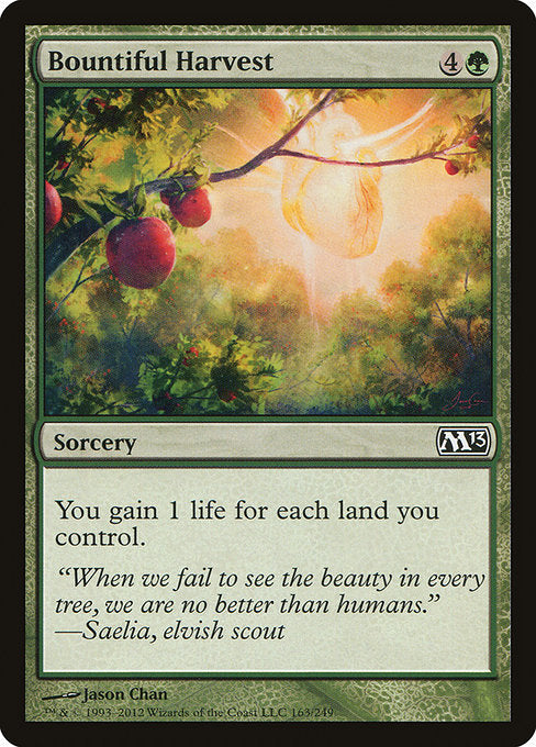 Bountiful Harvest - Nonfoil