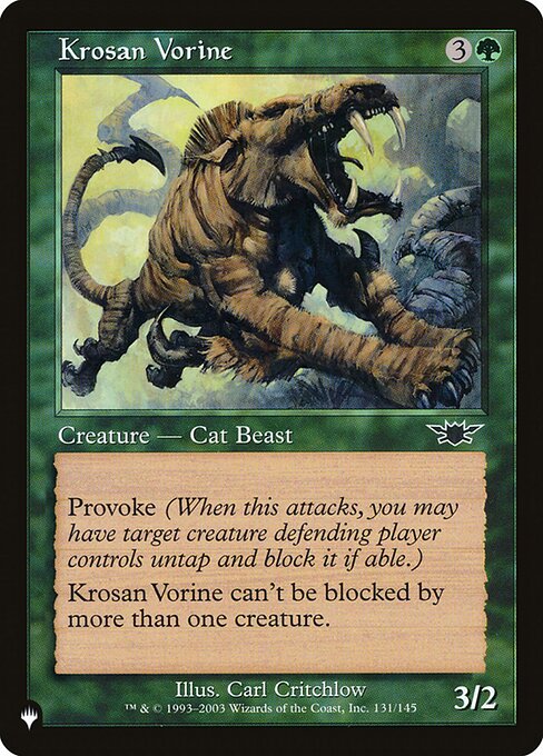 Krosan Vorine - Nonfoil