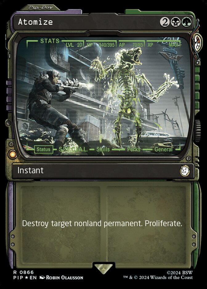 Atomize (Showcase - Surge Foil)