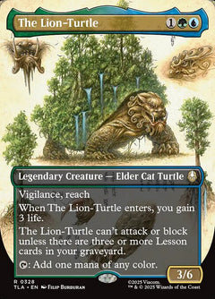 The Lion-Turtle (Borderless - Field Notes)